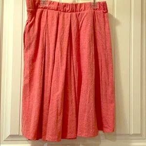 LulaRoe Madison skirt - heathered pink